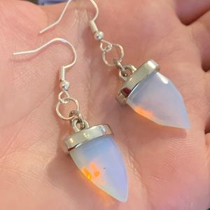 opal earrings